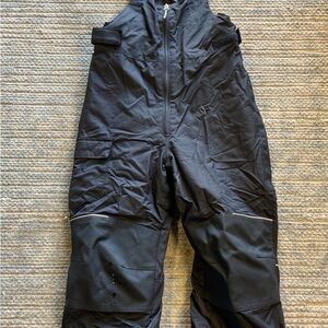 Columbia Black Kids Snow Bib